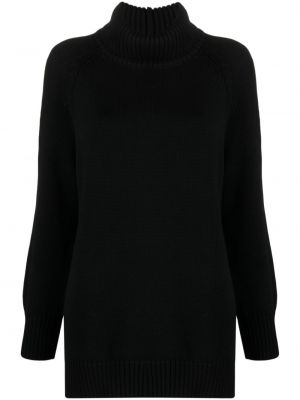 Vlnený sveter Société Anonyme čierna