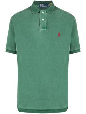 Brodert poloskjorte Polo Ralph Lauren grønn