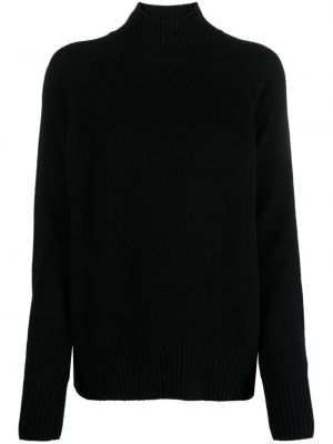 Džemper od kašmira Allude crna
