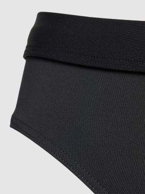 Nylonowe majtki w jednolitym kolorze Calvin Klein Underwear czarne