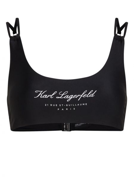 Bikini Karl Lagerfeld negru
