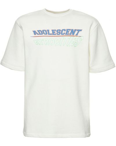 Тениска от джърси Liberal Youth Ministry бяло