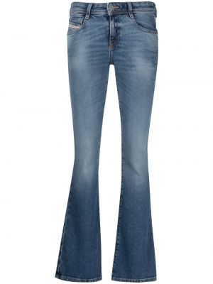 Relaxed fit flare jeans Diesel blå