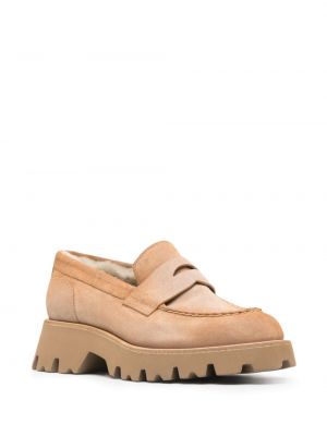 Seemisnahksed loafer-kingad Santoni