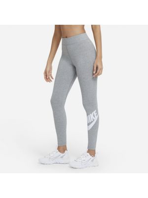 Leggings en coton Nike gris
