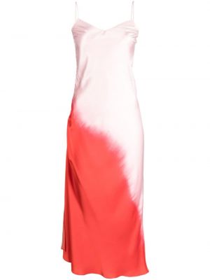 Gradienta krāsas zīda midi kleita Alejandra Alonso Rojas