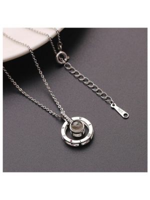 Серебряное ожерелье Lenora