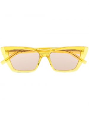 Glasögon Saint Laurent Eyewear gul