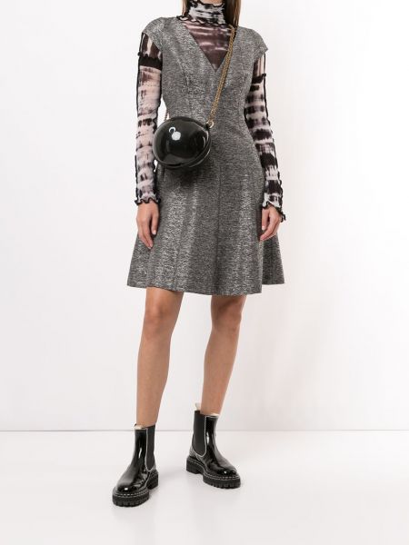 Vestido bootcut Christian Dior gris