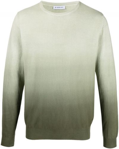 Jersey de punto de tela jersey con efecto degradado Manuel Ritz verde