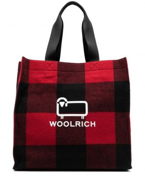 Ull shoppingbag Woolrich svart