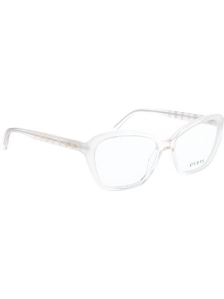 Okulary korekcyjne Guess białe