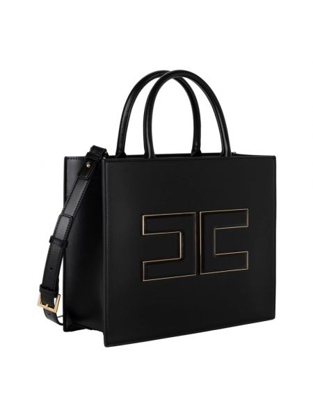 Shopper handtasche Elisabetta Franchi schwarz