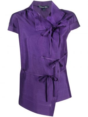 Bluză de mătase Soeur violet