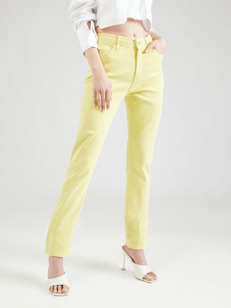 Jeans skinny Esprit giallo