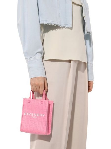 Сумка шоппер Givenchy розовая