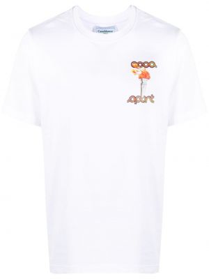 T-shirt Casablanca blanc