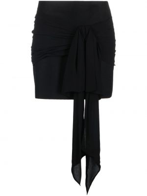 Mini sukně s mašlí Philosophy Di Lorenzo Serafini černé