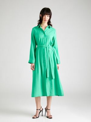 Платье-рубашка Modström зеленое