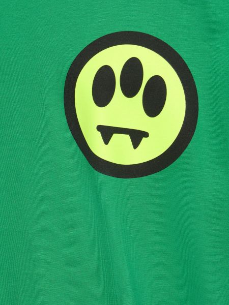 Camiseta de algodón con estampado Barrow verde