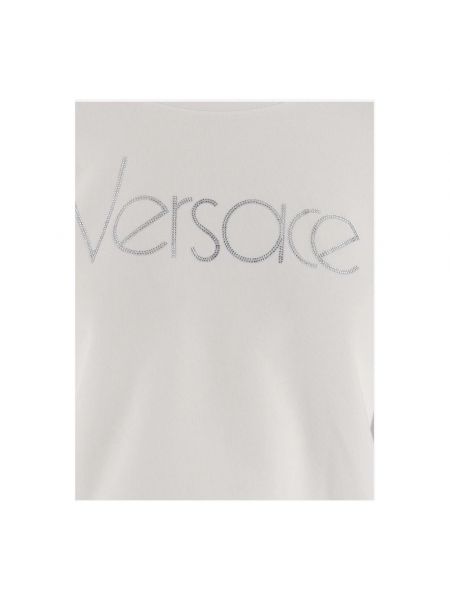 Sudadera con capucha Versace blanco