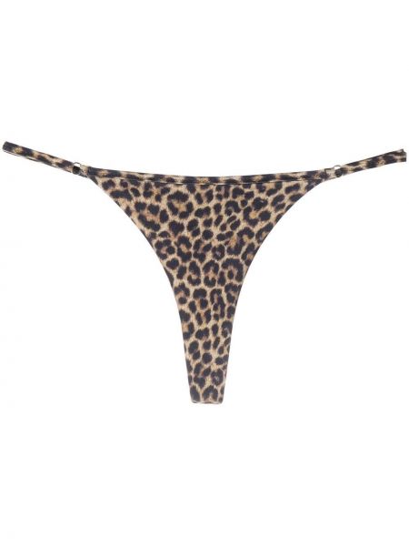 Leopard trykt bikini Matinèe brun