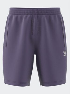 Adidas Športové kraťasy Trefoil Essentials Shorts IB2018  Regular Fit - fialový