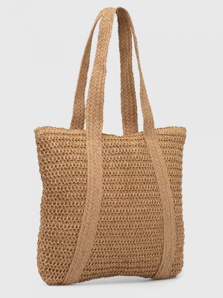 Пляжна сумка Answear Lab коричнева