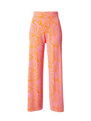 Широки панталони тип „марлен“ Suncoo оранжево