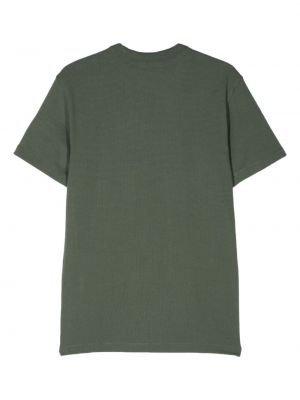 Bavlněné tričko Calvin Klein Jeans zelené