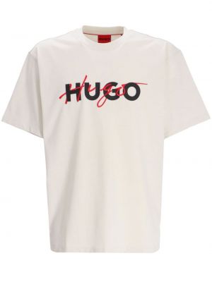 Koszulka z nadrukiem z dżerseju Hugo