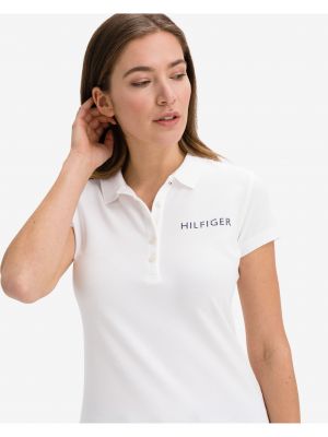 T-shirt Tommy Hilfiger, biały
