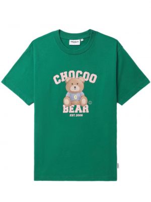 T-shirt en coton Chocoolate vert