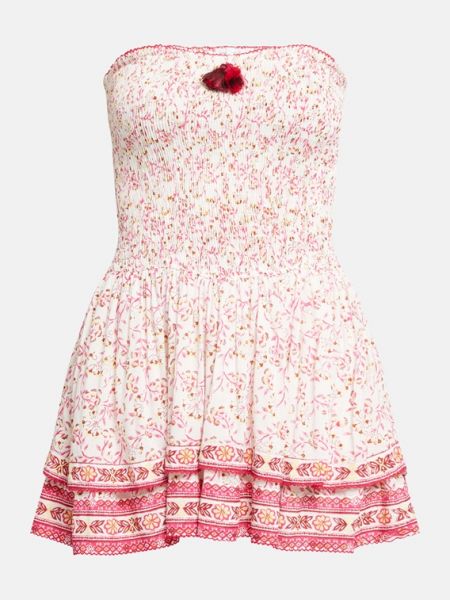 Платье-бандо Poupette St Barth розовый