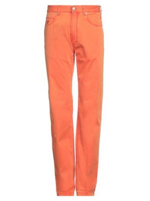 Pantaloni di cotone Avirex arancione