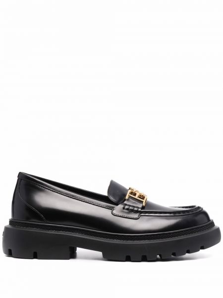 Loafers med slip-on Bally svart