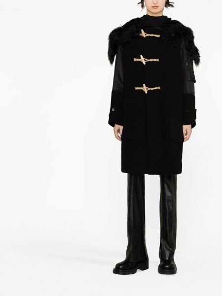 Mantel mit kapuze Junya Watanabe schwarz