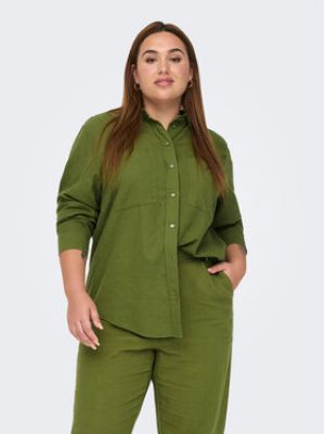 Kalhoty Only Carmakoma zelené