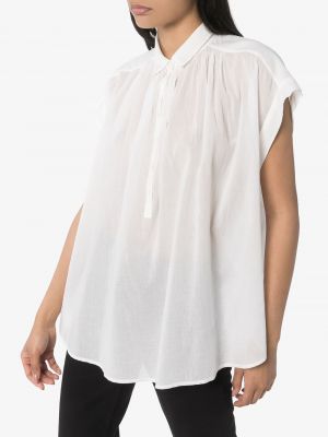 Oversize bluse ausgestellt Nili Lotan weiß