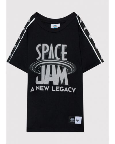 HYPE Póló SPACE JAM SJNLAO-006 Fekete Regular Fit