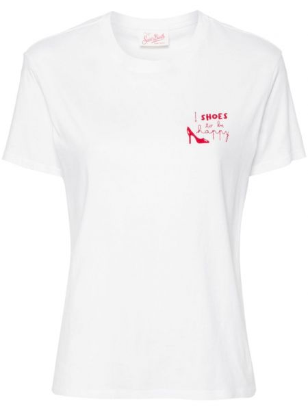 T-shirt en coton Mc2 Saint Barth blanc