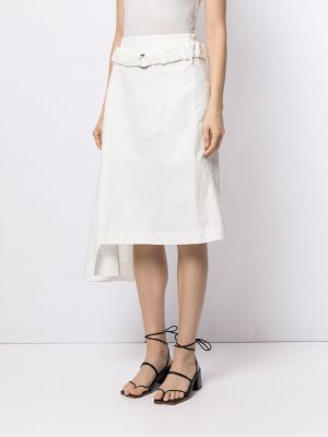 Asymetrické sukně Eudon Choi bílé