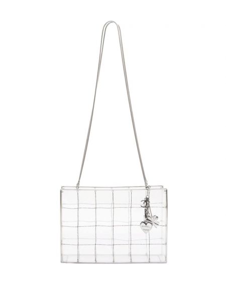 Transparente kette taschen Chanel Pre-owned silber