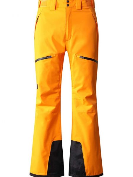 Spodnie klasyczne The North Face pomarańczowe