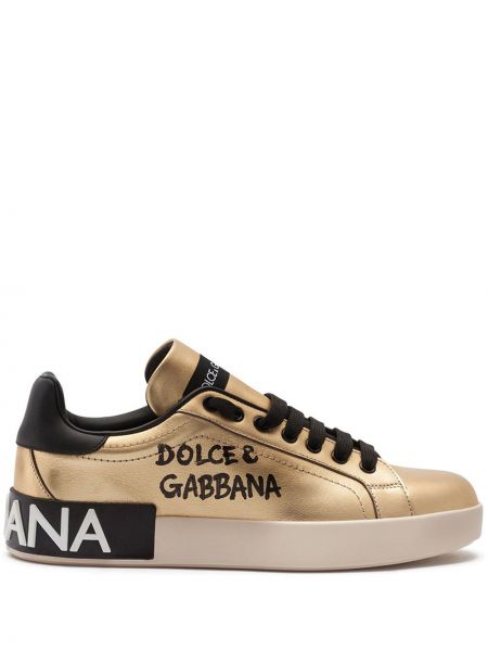 Zapatillas Dolce & Gabbana dorado