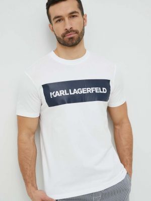 Піжама з принтом Karl Lagerfeld синя