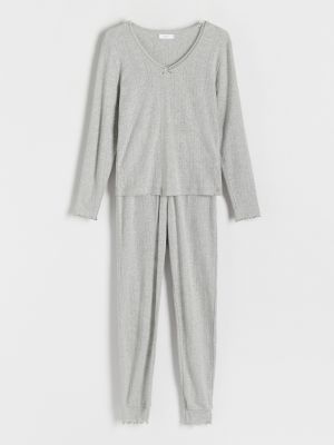 Pyžamo Reserved šedé