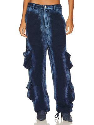Pantalones cargo Knorts Knit Denim azul