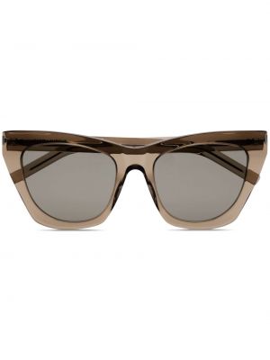 Saulesbrilles Saint Laurent Eyewear brūns