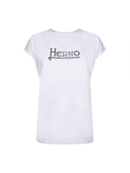 Biała koszulka Herno